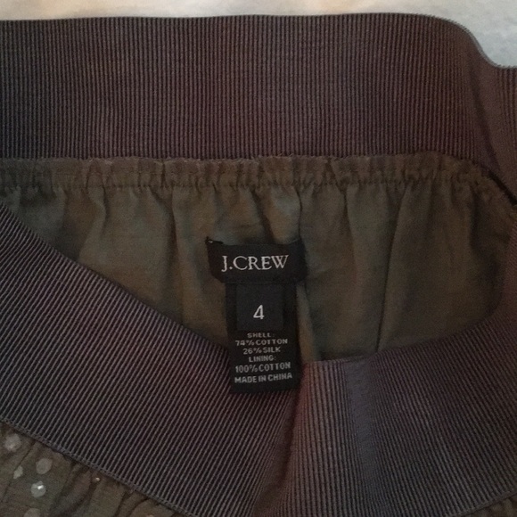 J crew mini skirt with sparkle - Picture 2 of 2